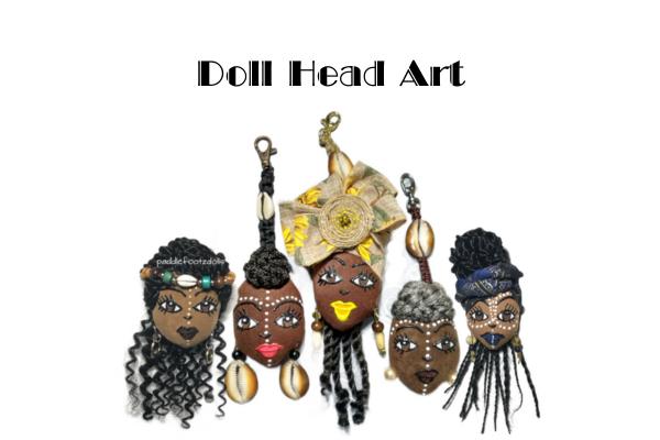 Doll Head Art