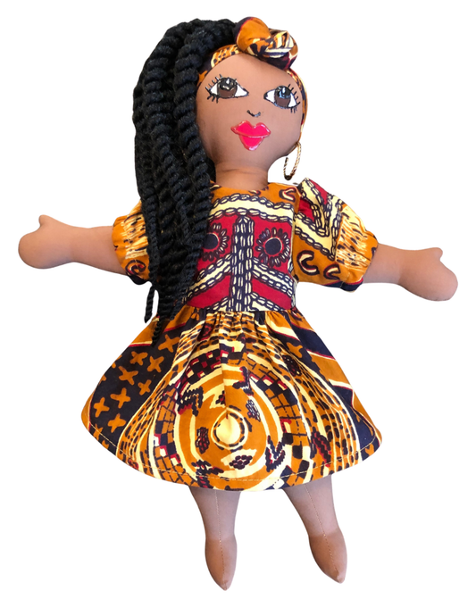 GASIRA – The Bold Beauty in Ankara Gold