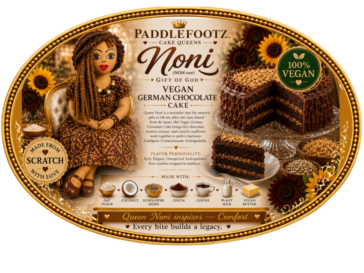Noni Vegan German Chocolate Cake