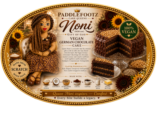 Noni Vegan German Chocolate Cake