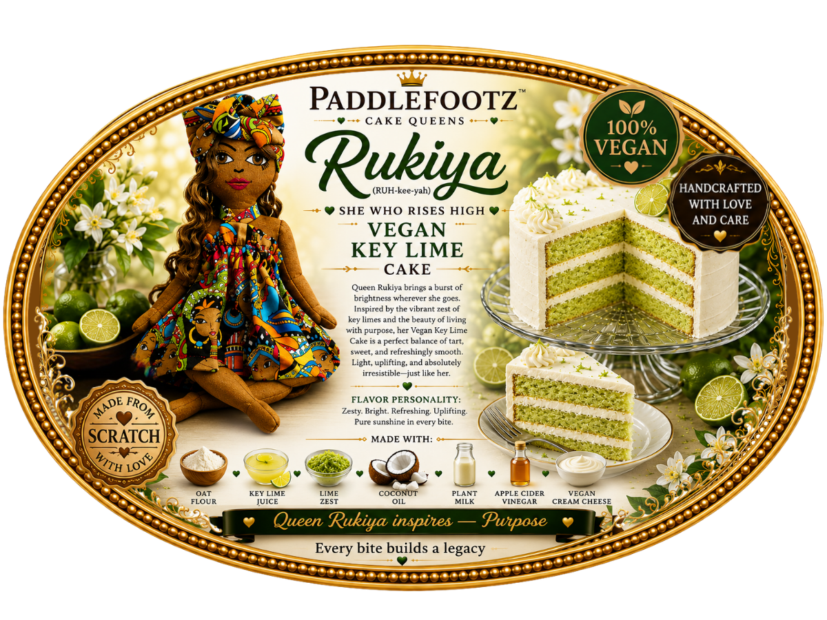 Rukiya Vegan Key Lime Cake