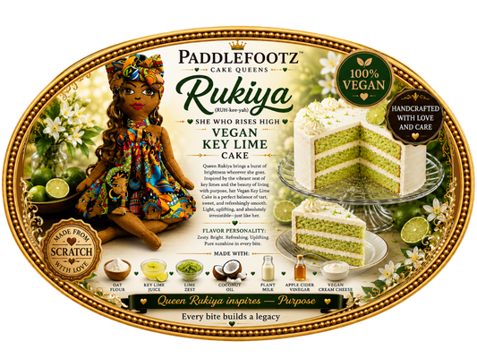 Rukiya Vegan Key Lime Cake