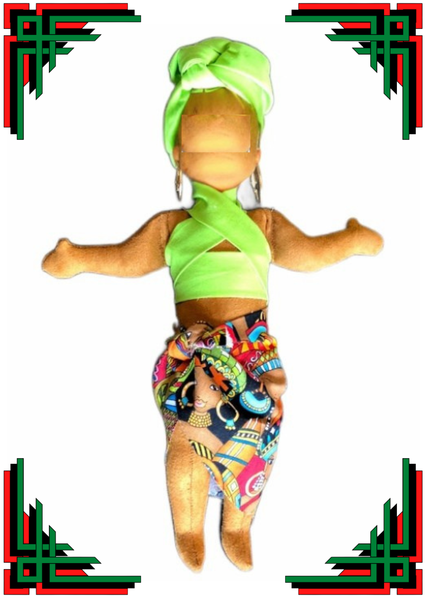 Nubian Princess Doll Workshop – Design & Create Your Own 11" Doll