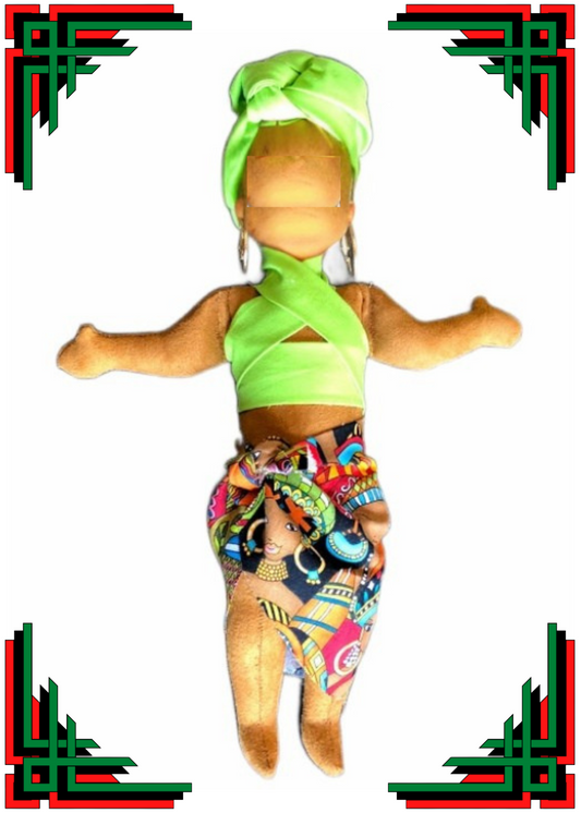 Nubian Princess Doll Workshop – Design & Create Your Own 11" Doll